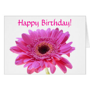 Pink Gerbera Love Card