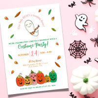 Pink Ghost Costume Party Birthday