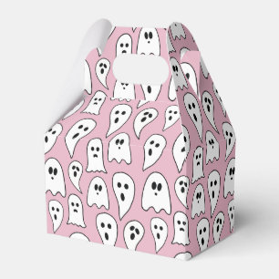 Pink Ghost Halloween Favour Box