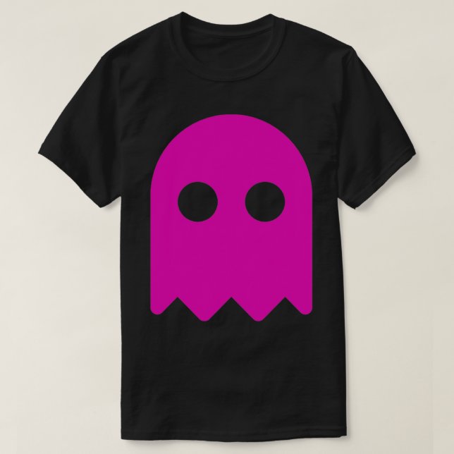 Pink Ghost T-Shirt (Design Front)