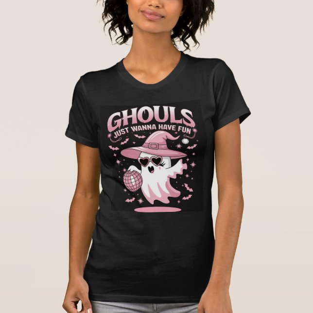 Pink ghouls T-Shirt (Front)