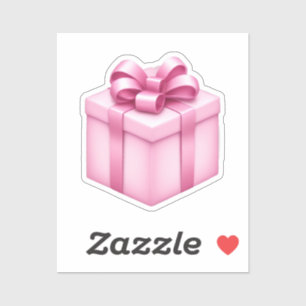 Pink Gift Box Emoji
