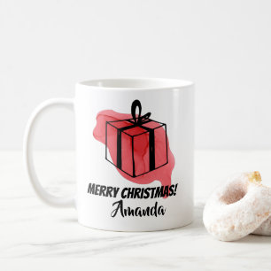 Pink gift coffee mug