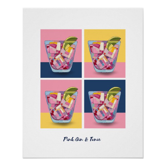 PINK GIN & TONIC 5 POSTER (Front)