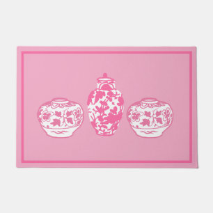 Pink Ginger Jars Doormat