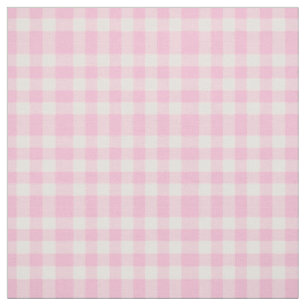 Pink Gingham Classic Fabric