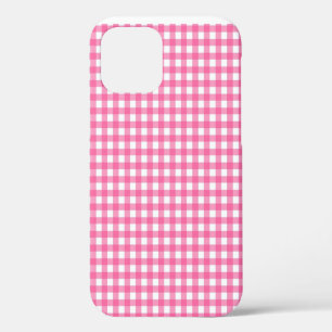Pink Gingham iPhone Case