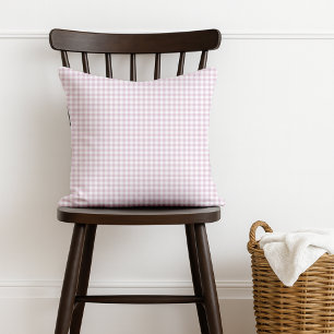 pink gingham nursery & kids  cushion