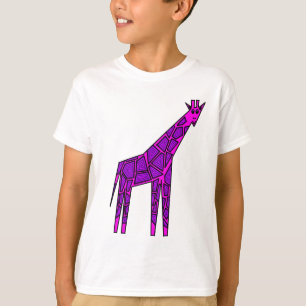 Pink giraffe T-Shirt