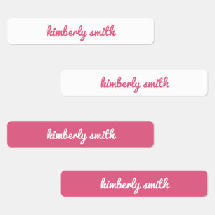 Pink Girl School Name