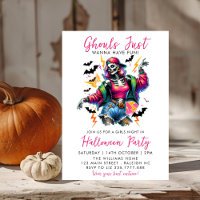 Pink Girls Ghouls Night Out  Adult Halloween Party