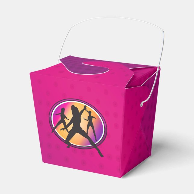 Pink Girls Spy Party Favour Box (Front Side)