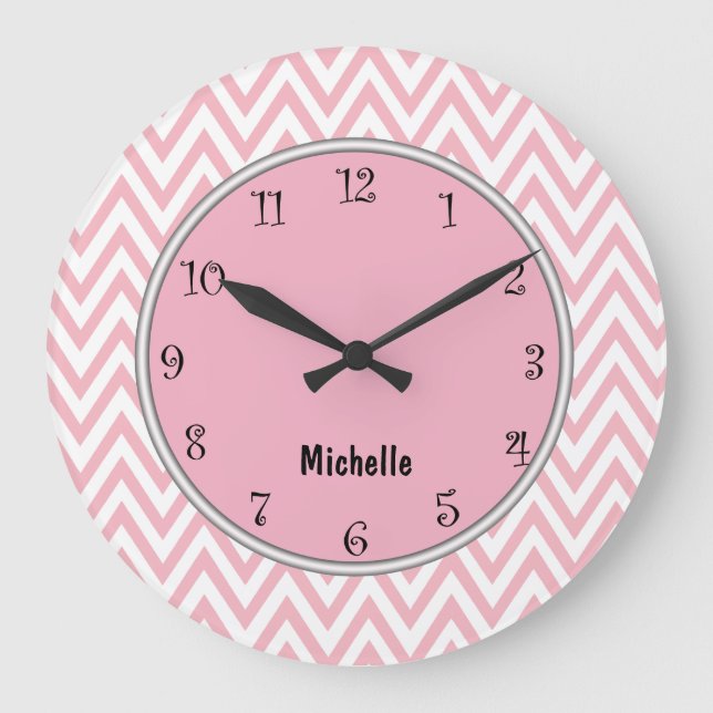 Pink Girly Clocks (Front)