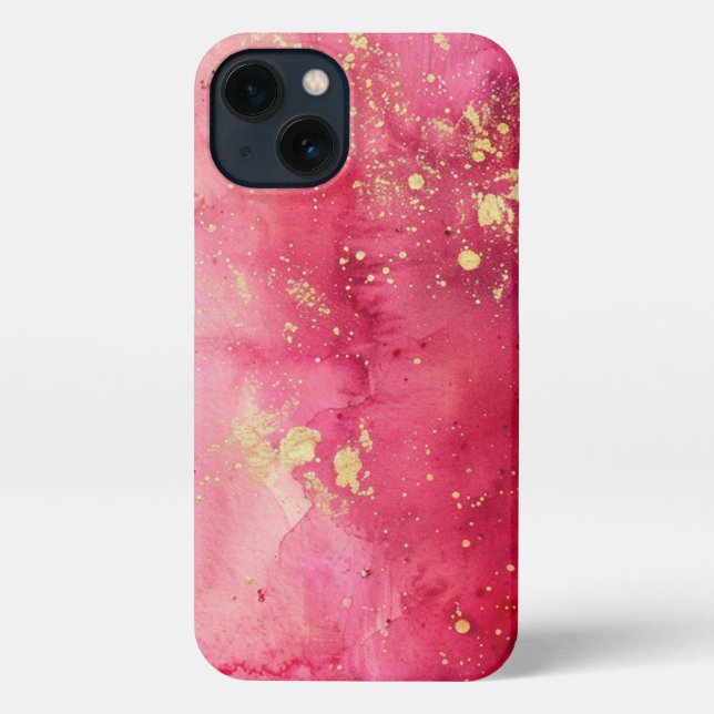 pink girly phone case (Back)