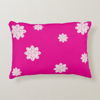 Pink girly pillow