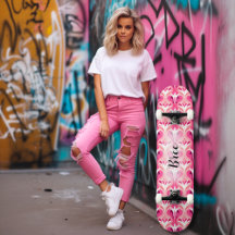 Pink Girly Retro Pattern 