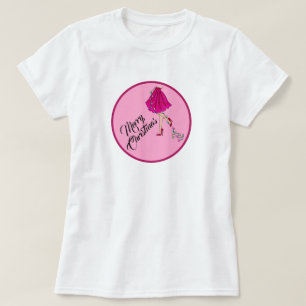 Pink Glam Christmas  T-Shirt