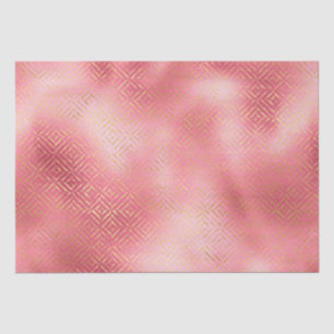 Pink Glam Gold Tissue Paper