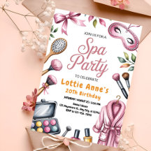 Pink Glam Spa Party