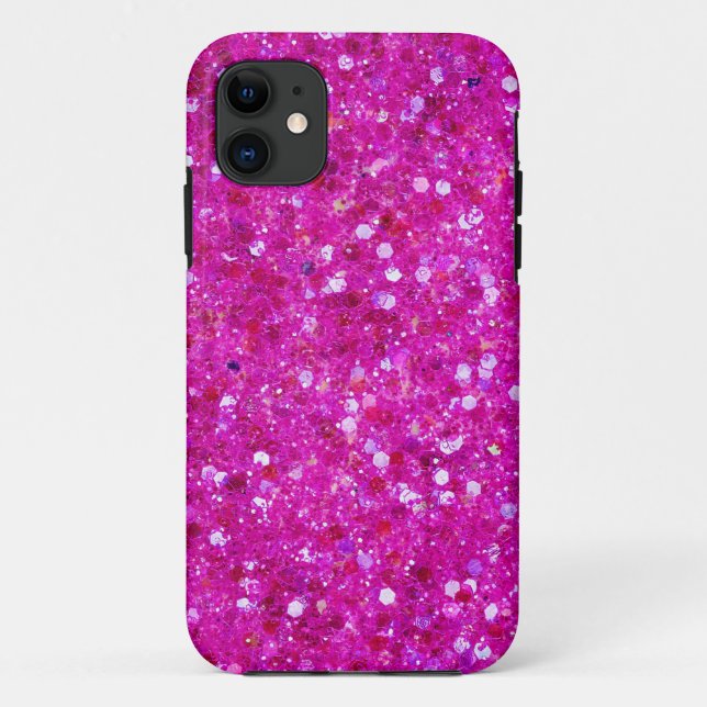 Pink Glitter  Case-Mate iPhone Case (Back)