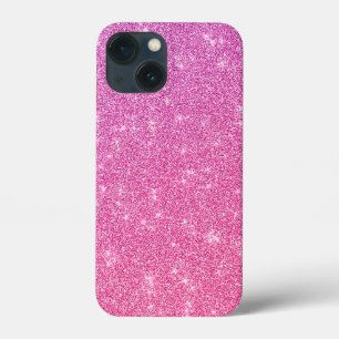 Pink Glitter iPhone 13 Mini Case