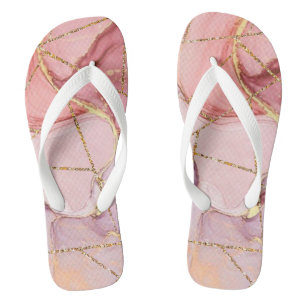 Pink Glitter Jandals