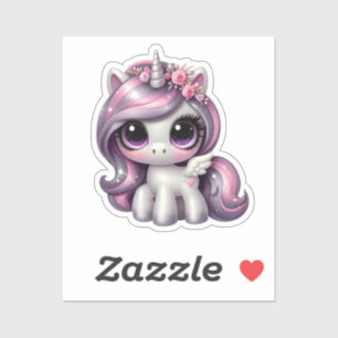 Pink glitter pony unicorn