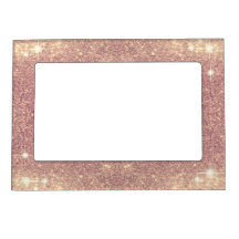 Pink Glitter Rose Gold Sparkle Faux
