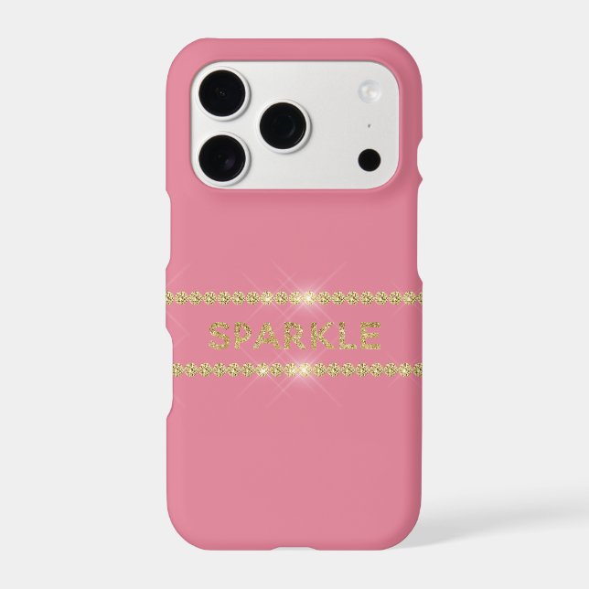 Pink Glitter Sparkle (Back)