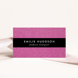 Pink Glitter, Sparkle, Glitter Background Business Card