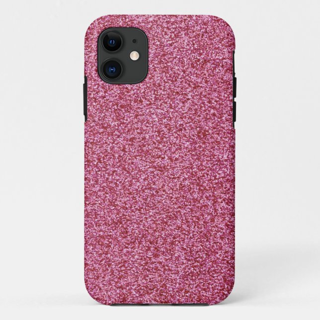 Pink Glitter Sparkling Case-Mate iPhone Case (Back)