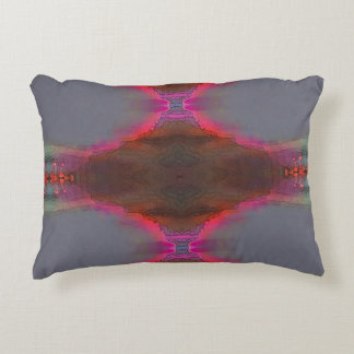Pink glow 1 decorative cushion