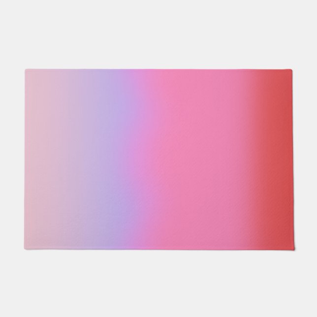 Pink Glow Gradient Doormat (Front)