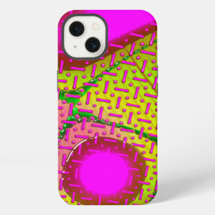 Pink & Gold Dichroic Psychedelic iPhone 13 Case