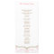 Pink & Gold Floral Wedding Program
