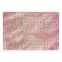 Pink Gold Glam Ombre Gold Glitter Hearts