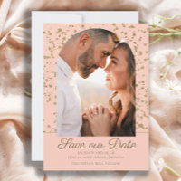 Pink Gold Glitter Arch Dome Photo Wedding