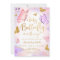 Pink Gold Purple Butterfly Baby Shower