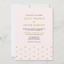 Pink & Gold | Simple Modern Wedding Ceremony