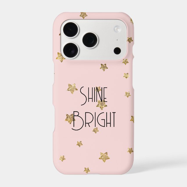 Pink Gold Stars (Back)
