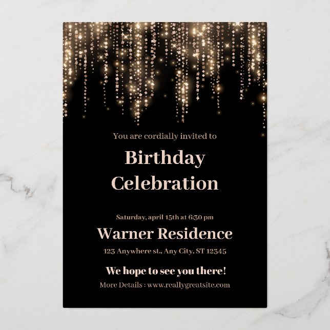 Pink Gold Watercolor Bridal Shower Brunc (Front)