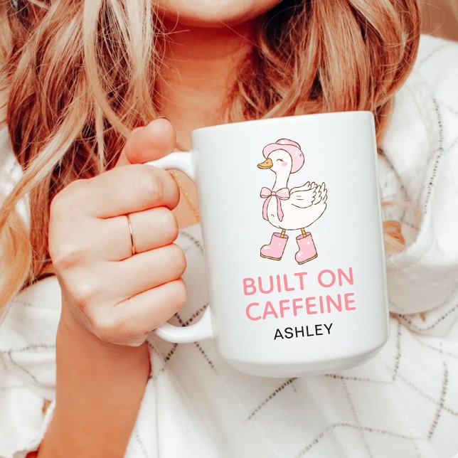 Pink Goose Engineer Mug Birthday Gift for Engineer (Custom Engineer Mug Gift for Engineering Student, Pink Goose Engineer Mug Birthday Gift for Engineer)