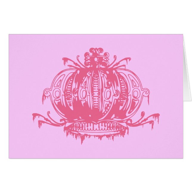 Pink Gothic Lolita Decayed Crown (Front Horizontal)