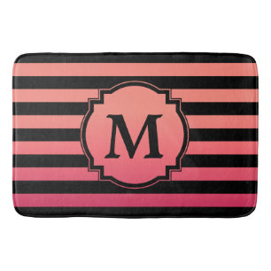 Pink Gradient Bath Mat