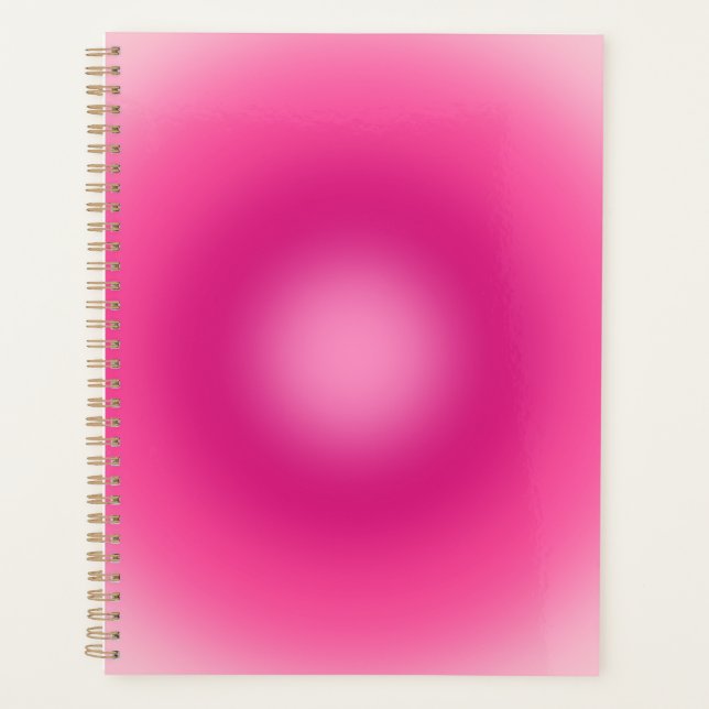 Pink Gradient Planner (Front)