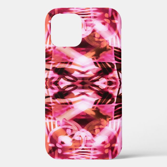 Pink graffiti pattern Case-Mate iPhone case (Back)