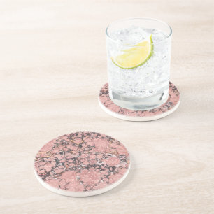 Pink Granite Coaster