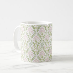 Pink Green Abstract Coffee Mug
