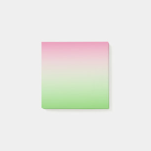 Pink & Green AKA  Post-it Notes
