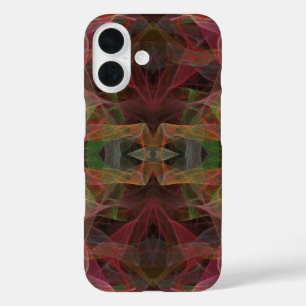 Pink, Green & Black Fractal Case